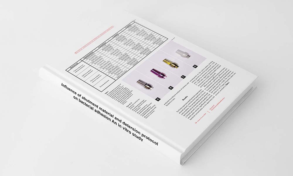 Influence of abutment material and detersion protocol on bacterial adhesion: An in vitro study