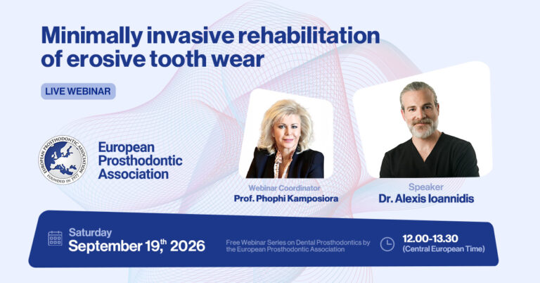 Minimally invasive rehabilitation of erosive tooth wear